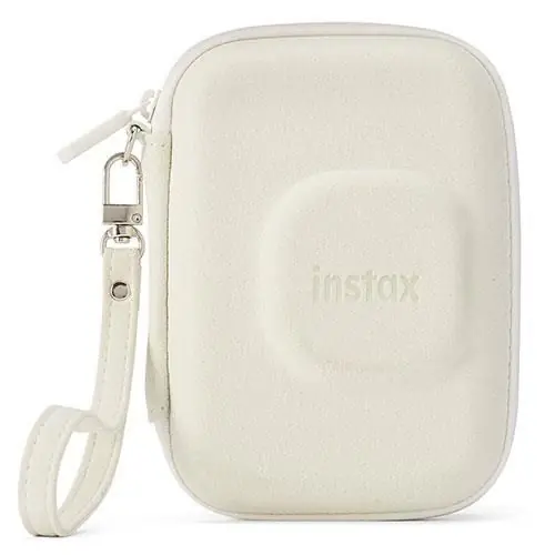mini LiPlay Case in Misty White - instax