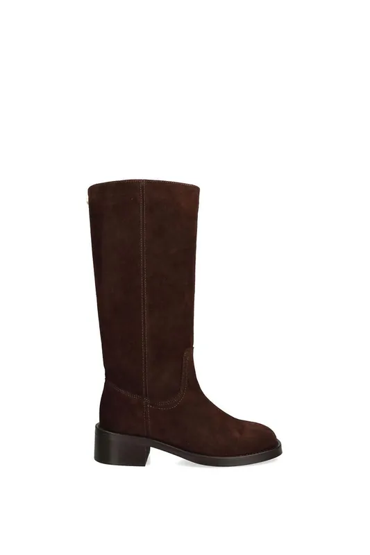 Riggs Brown Suede' Suede Boots - STEVE MADDEN