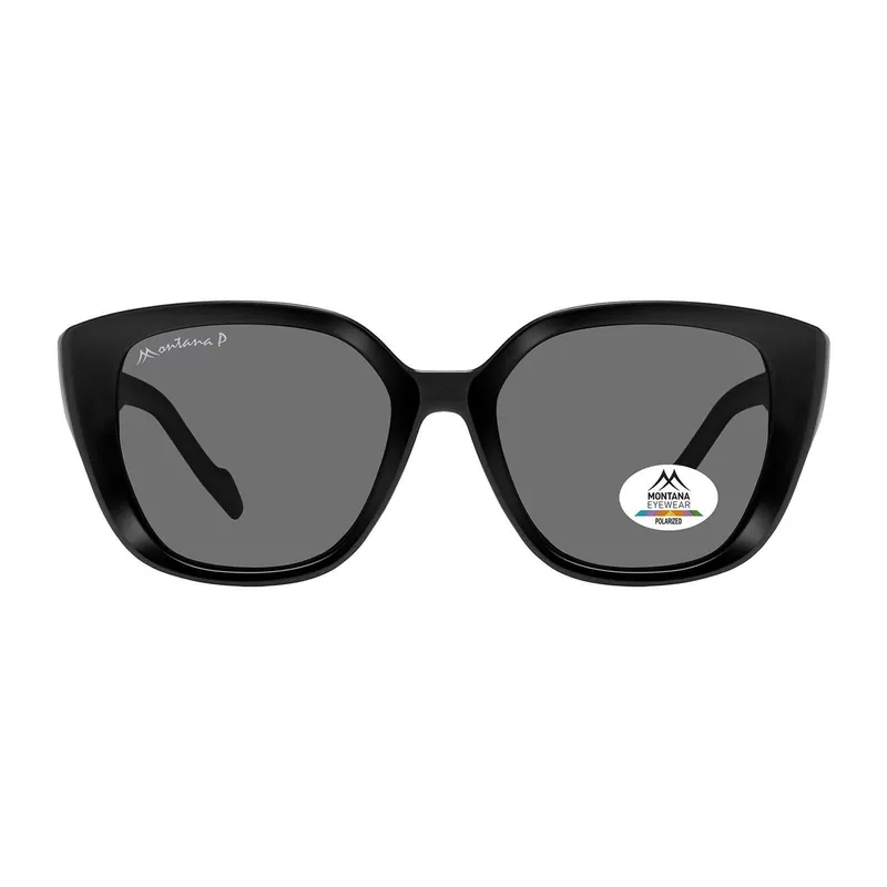 Square Black Grey Polarized MP180 - montana
