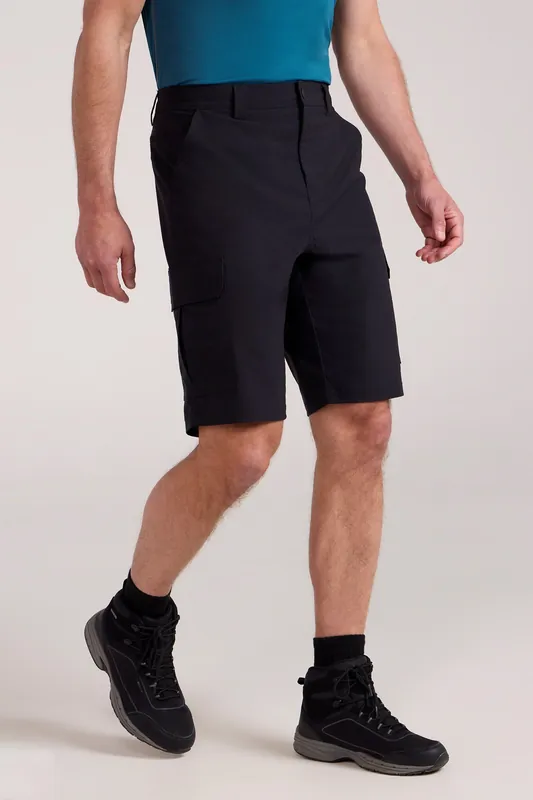 ’Delta’ Stretchy Quick Drying UV Protection Cargo Stretch Shorts - Mountain Warehouse