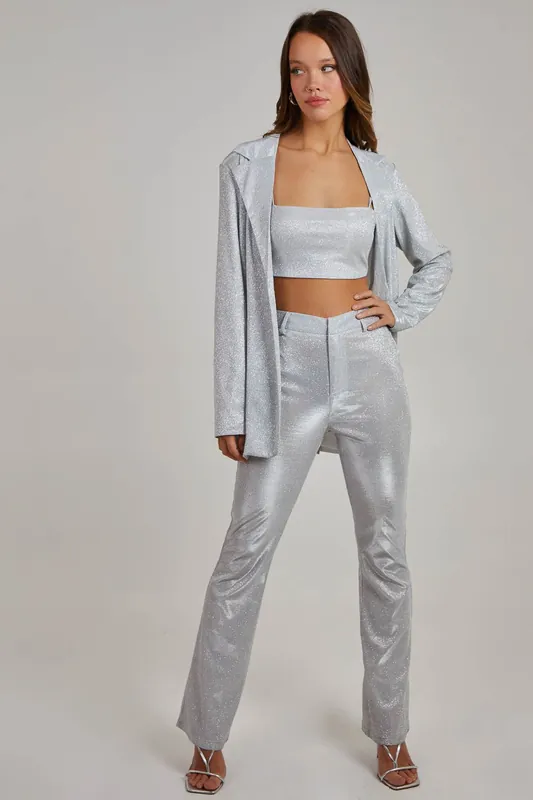Sparkle Trouser - Pink Vanilla