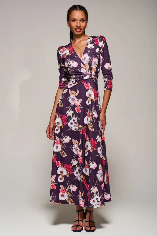 Jersey Fit & Flare Maxi Dress - Jolie Moi