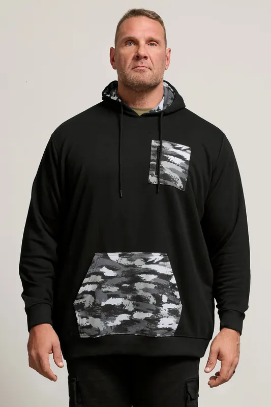 Camo Print Utility Hoodie - BadRhino