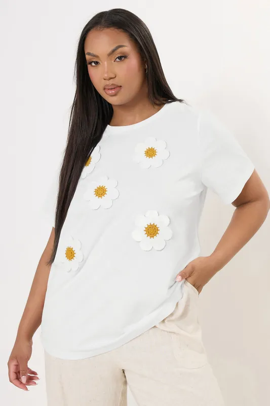 Applique Daisy T-Shirt