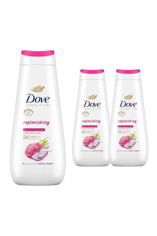 Advanced Care Body Wash Replenishing 400ml, 3 Pack - Dove