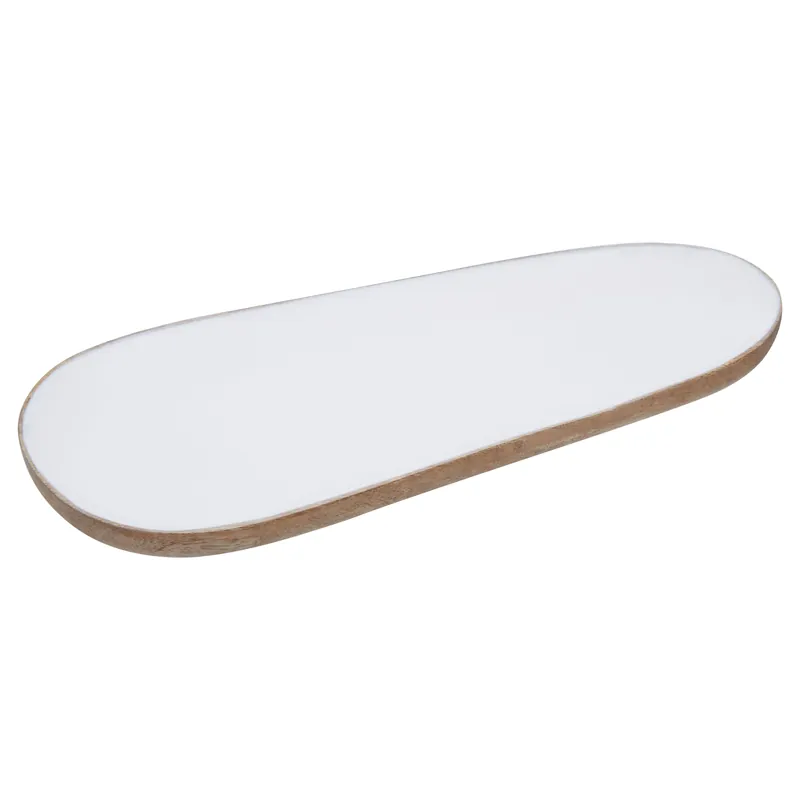 Kara Oval Large Serving Dish, Skilfully Handcrafted - Orsina