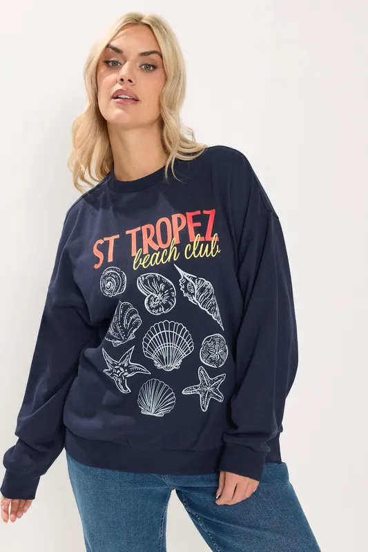 St Tropez' Shell Sweatshirt - Yours