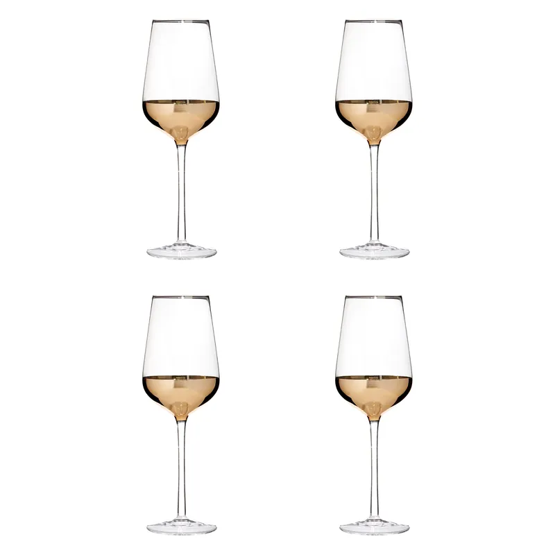 Horizon Set Of Four Wine Glasses. - Orsina