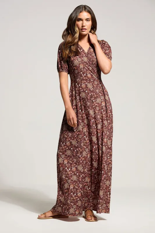 Tall Paisley Wrap Maxi Dress - Long Tall Sally