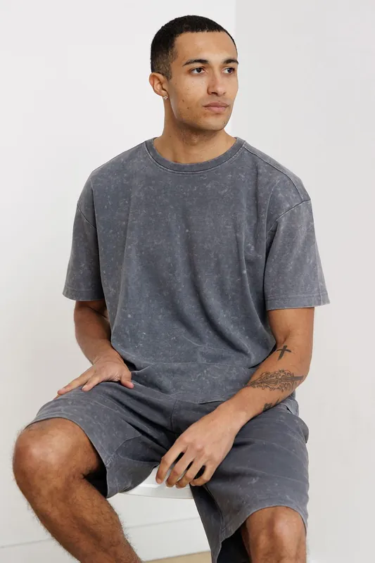 Oversized T-Shirt & Shorts Set