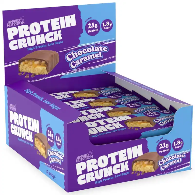 Protein Cruch Bars - Chocolate Caramel - 12 Servings