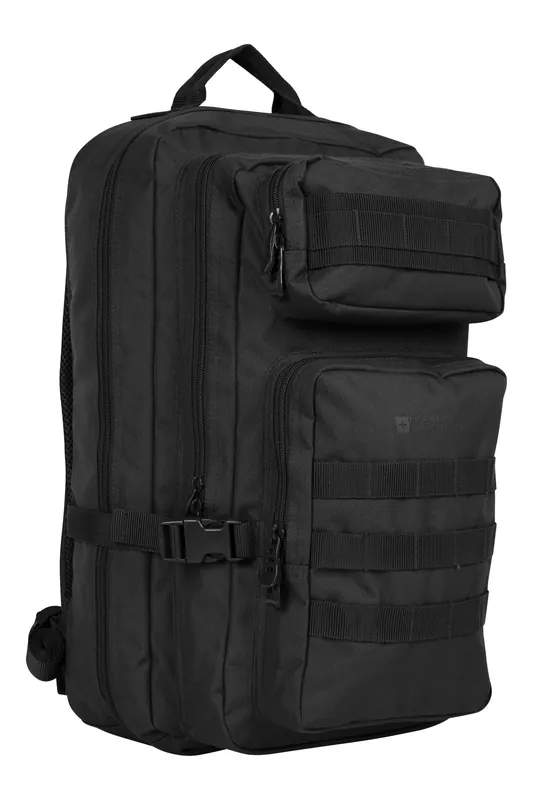 'Legion' Lightweight Padded Adjustable Strap Hiking Trek 30L Backpack - Mountain Warehouse
