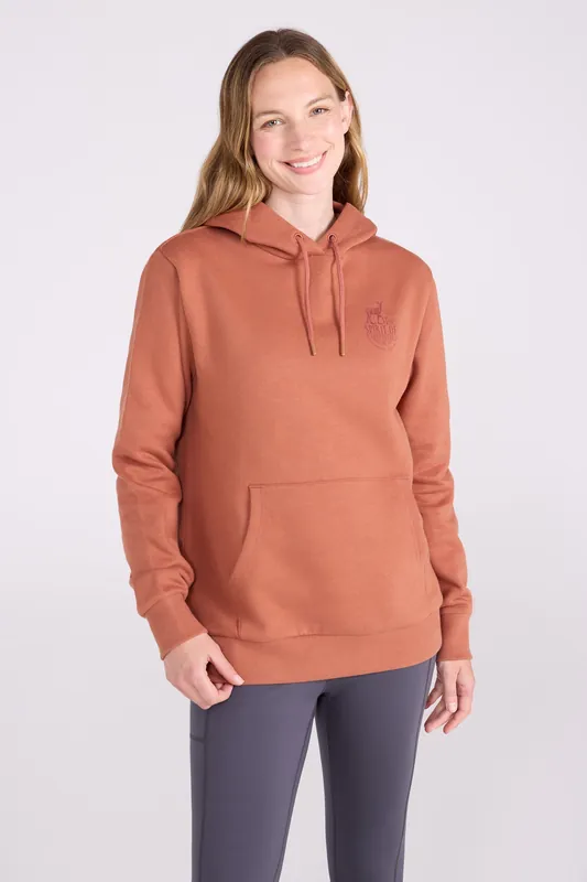 Spirit of Adventure' Adjustable Hood Warm Printed Regular Fit Hoodie - Mountain Warehouse