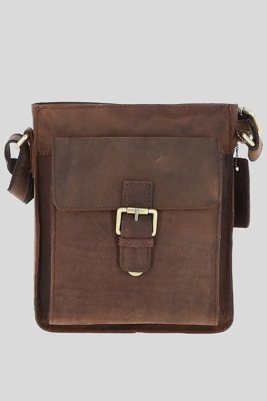 Classic Leather Side Bag - Ashwood Leather