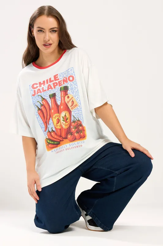 Chile Jalapeno' Relaxed T-Shirt