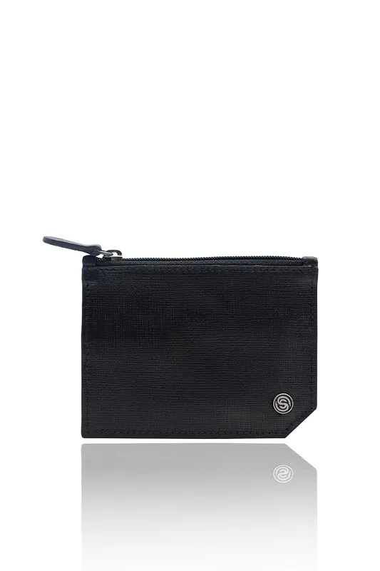 Lazio Leather Coinpurse - Silver Street London