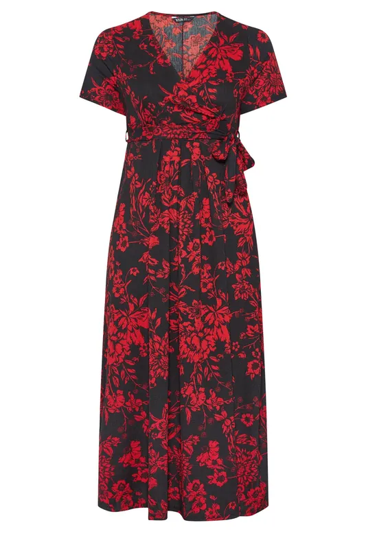 Floral Wrap Dress - Yours