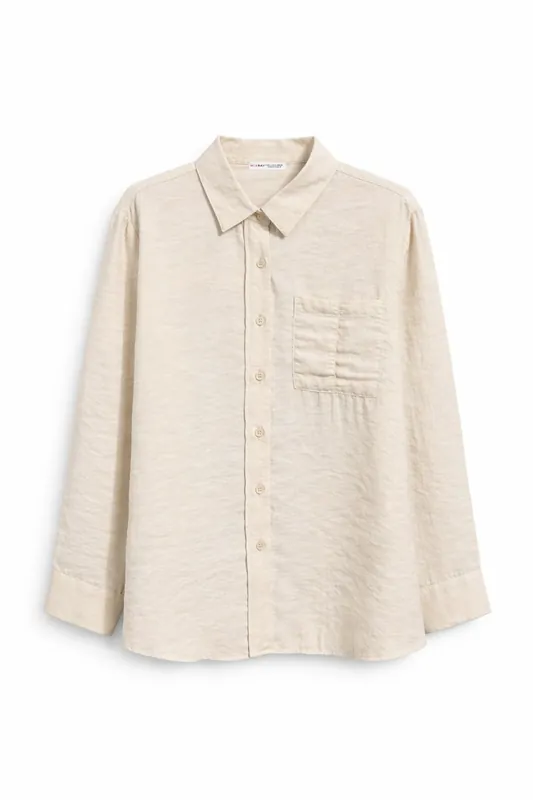 Relaxed Fit Shirt with Pocket - MixRay