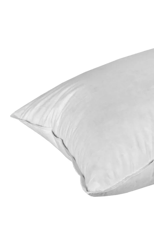 Duck Feather Euro Continental Pillow Pair - 40cm x 80cm (16"x32")