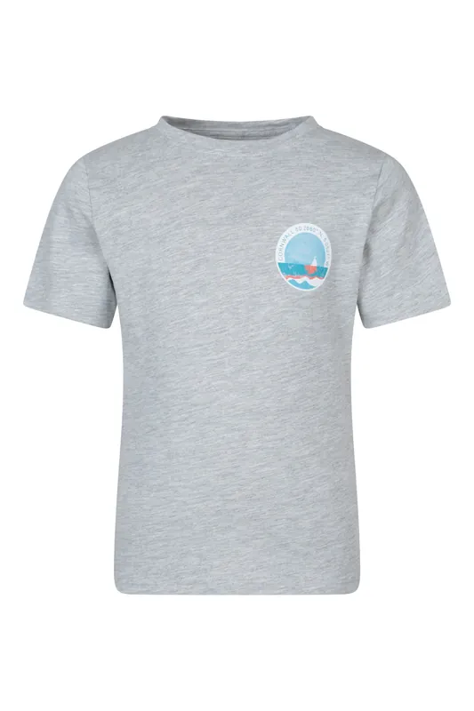Cornwall' Soft Lightweight Casual 100% Cotton Short Sleeve T-Shirt