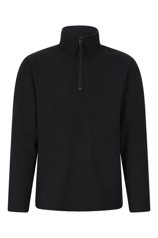 Farland' Warm Comfortable Casual Fleece Lined Cosy Half Zip Pullover - Mountain Warehouse