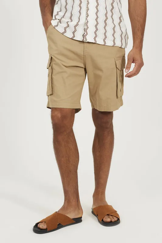 Cotton Cargo Shorts - Brave Soul