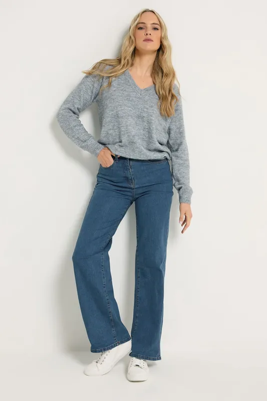 Tall Wide Leg Jeans - Long Tall Sally