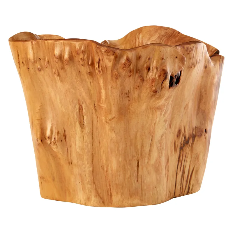 Natural Cedarwood Kora Deep Bowl - Orsina