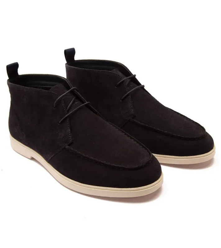 Augusta' Leather Chukka Ankle Mens Lace Up Boots - Thomas Crick