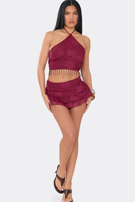 Low Rise Mini Shorts - EGO