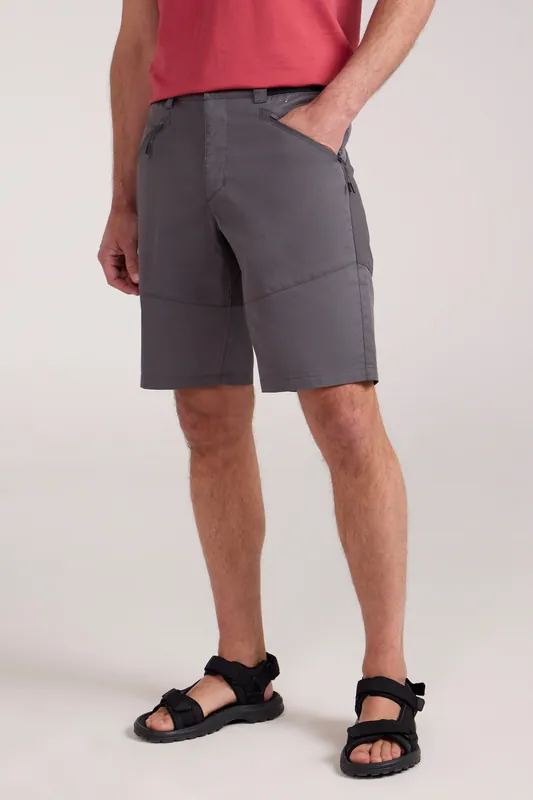 Jungle' Cotton Trekking Shorts Casual Soft Elastic Waist Half Pants - Mountain Warehouse