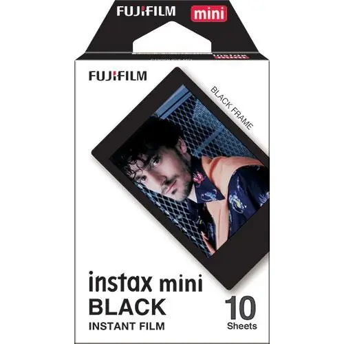 mini Black Border Film 10 Shots - instax