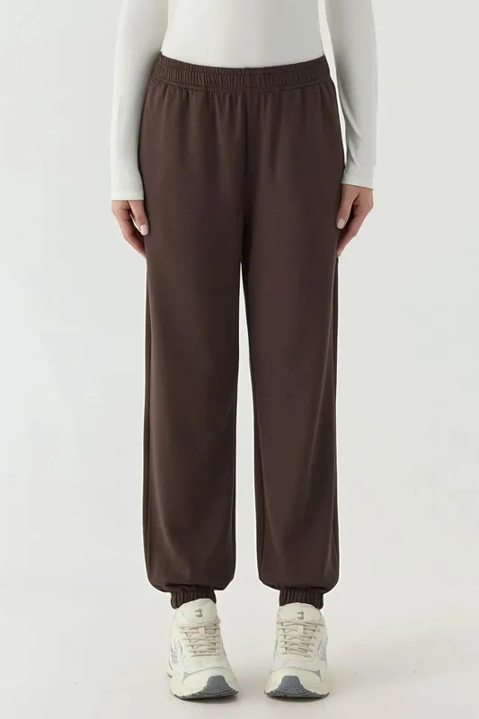Elastic Waist Modal Touch Jogger Pants - Hiccup
