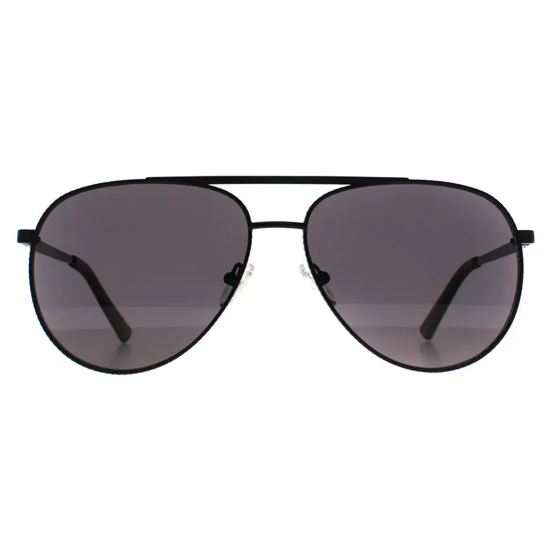 Aviator Matte Black Grey GF5080 - Guess