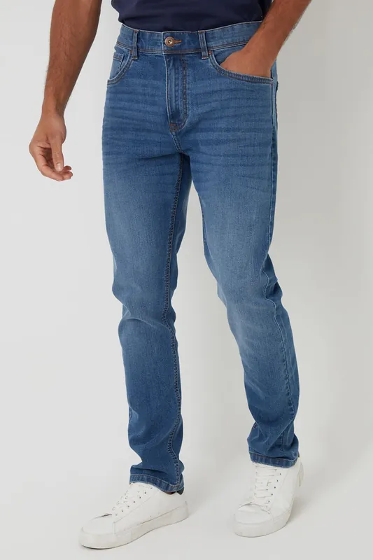 Islington' Slim Fit Jeans With Stretch - Threadbare