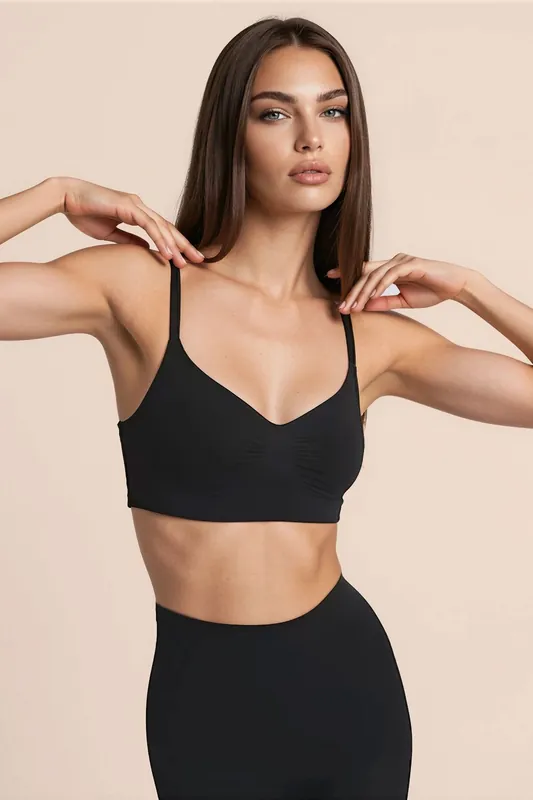 Premium Seamless Adjustable Strap Bralette Shapewear - Hiccup