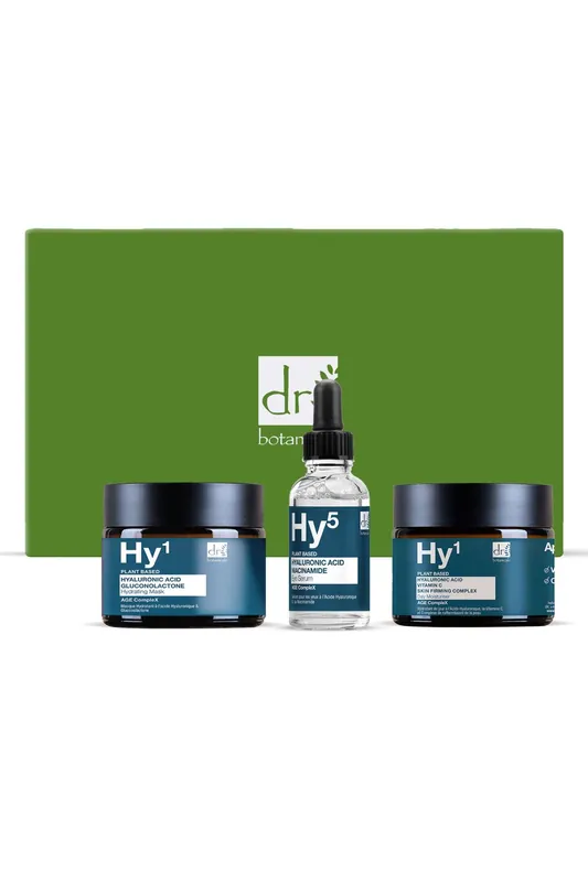 Anti-Ageing Hyaluronic Acid Skincare Gift Set for Hydration and Moisturising