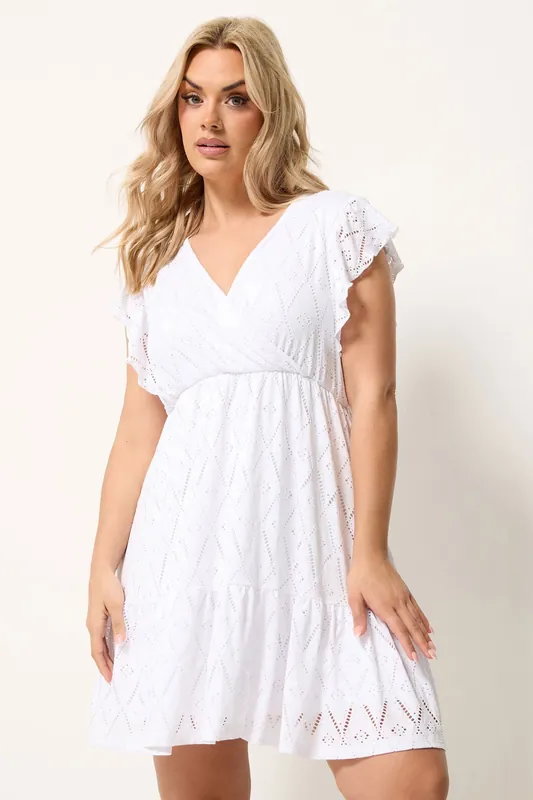 Wrap Pointelle Dress - Yours