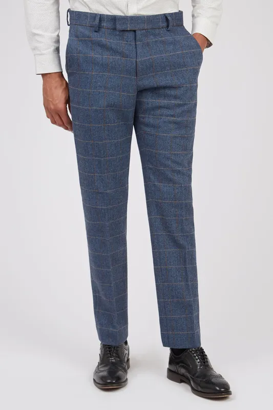 Maverick Herringbone Trouser - Antique Rogue