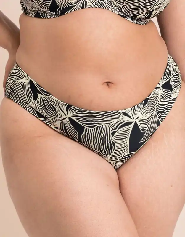 Ripple Reef Low Rise Bikini Brief Bottoms - Curvy Kate