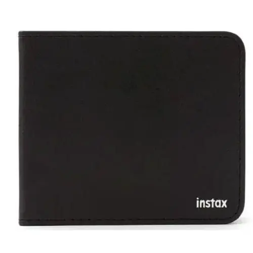 Wide Photo Album in Black - instax
