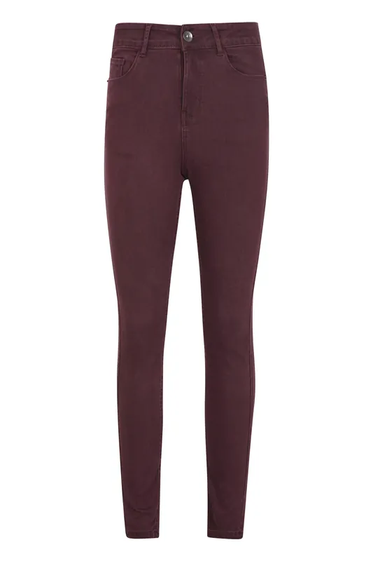 Casual Stretchy Multipocketed Trousers Lightweight High Waisted Pants - Mountain Warehouse