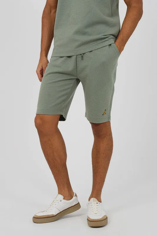 Shorts with Badge Detail - Brave Soul