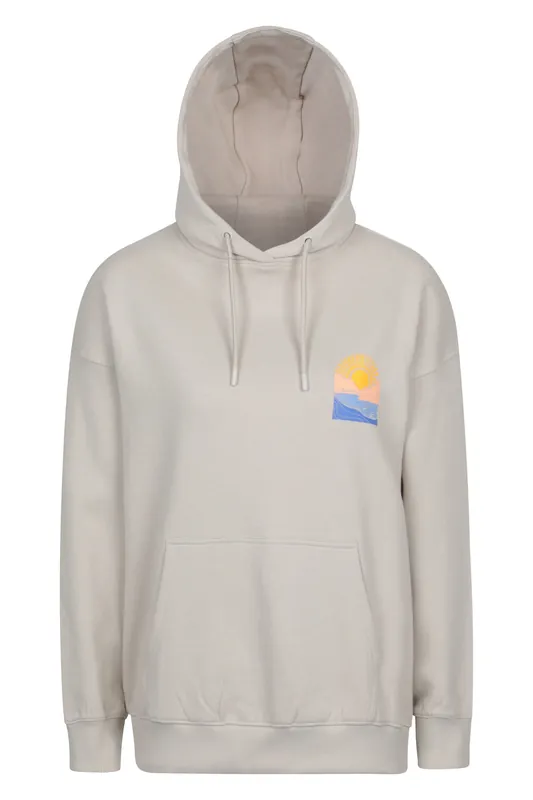 Cornwall' Soft Warm Comfortable Casual Relaxed Fit Graphic Hoodie - Mountain Warehouse