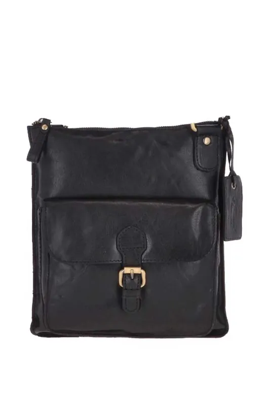 Vintage Small Leather Shoulder Bag - Ashwood Leather