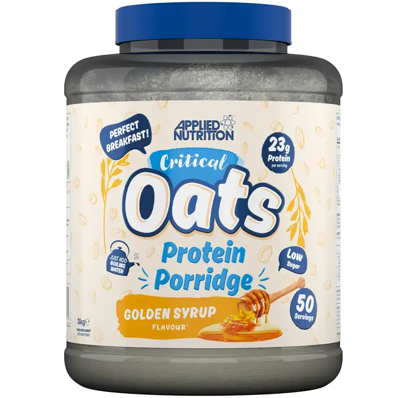 Critical Oats Protein Porridge Powder - Golden Syrup - 50 Servings