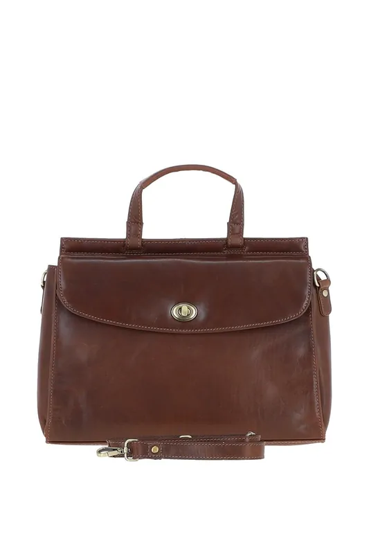 Large Real Leather Grab Bag - Ashwood Leather