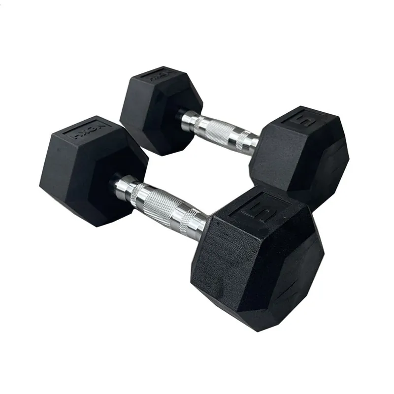 2 x 5kg Pro Hex Dumbbells (Pair) - HXGN