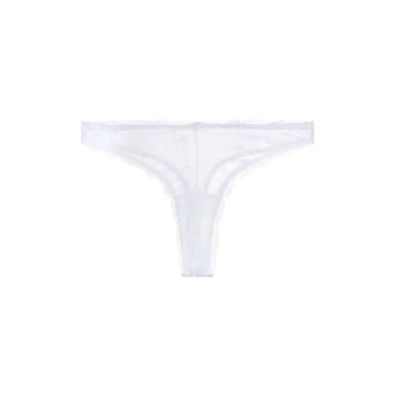 Perfect Lace White Thong - Dorina