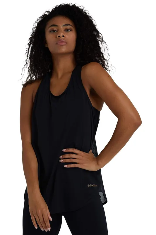 Black Jersey 'Vest' - Wolf & Whistle